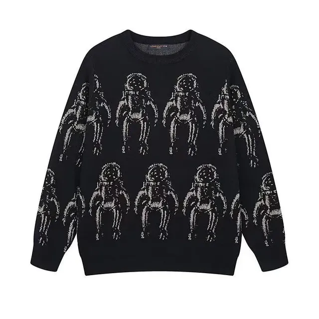 Louis Vuitton Astronaut Knit Sweater All-Over Astronaut Print