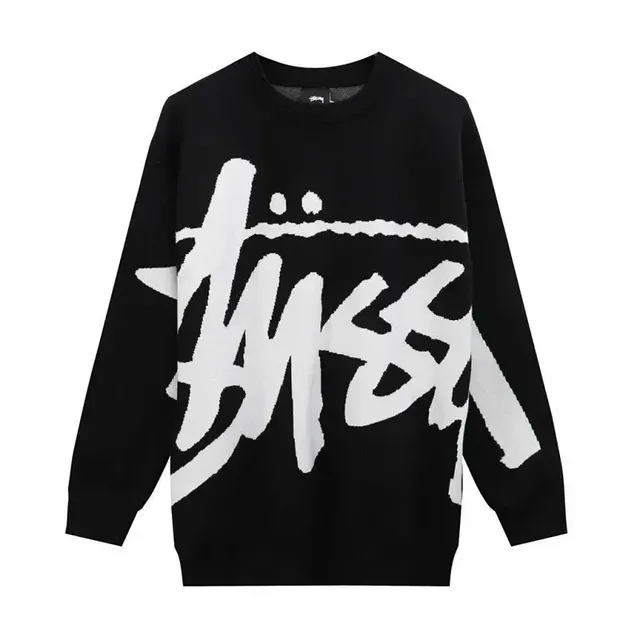 Stüssy Knit Sweater Oversized Logo