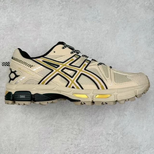 Asics Gel-Kayano 14 Beige Black Yellow