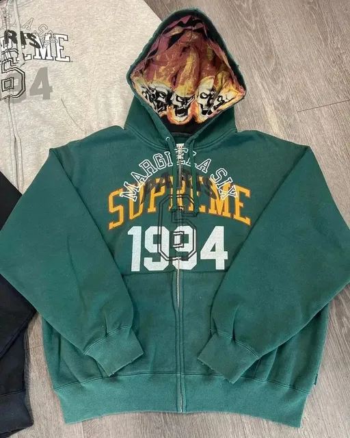 Supreme × Maison Margiela Zip-Up Hoodie Margiela 1994