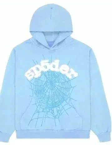 Sp5der Hoodie Spider Web Print