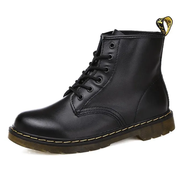 (MARK) 1460-1 Black (6 Holes)