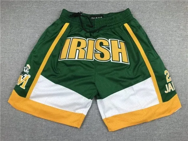 Basketball Shorts IRISH Lettering
