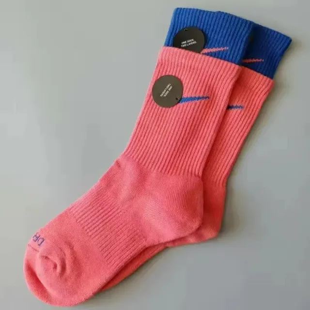 Rose red and blue high tube