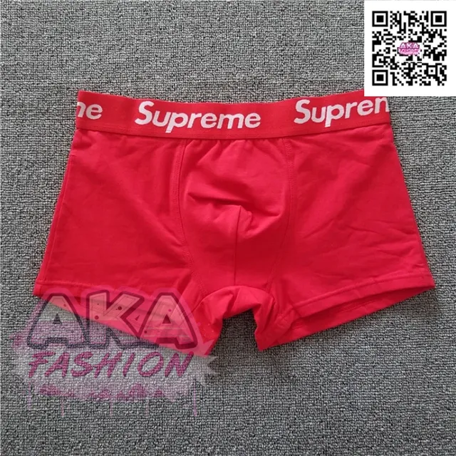 Supreme Box Logo Boxer Brief Red