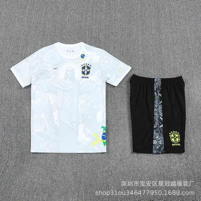Nike Brazil National Team Kit Cristo Redentor Print