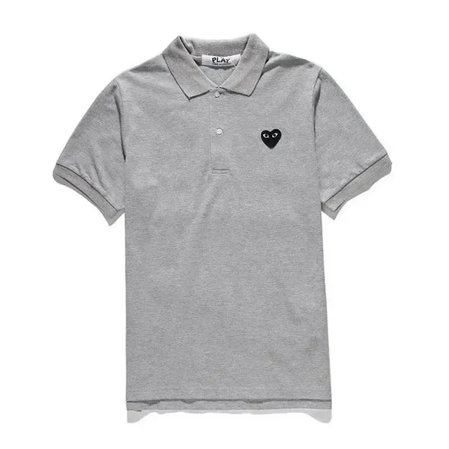 Comme des Garçons Polo Shirt Heart Logo