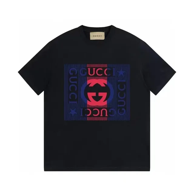 Gucci Graphic T-Shirt GG Logo Print