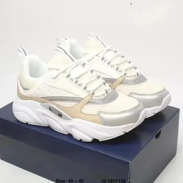 Dior B22 White Beige Silver