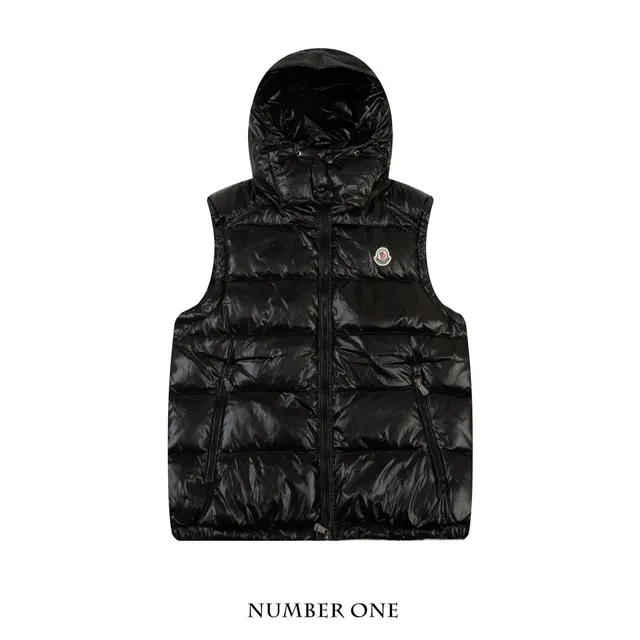 Moncler Padded Vest Shiny Nylon