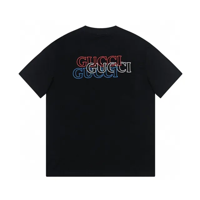 Gucci T-Shirt Triple Logo Print