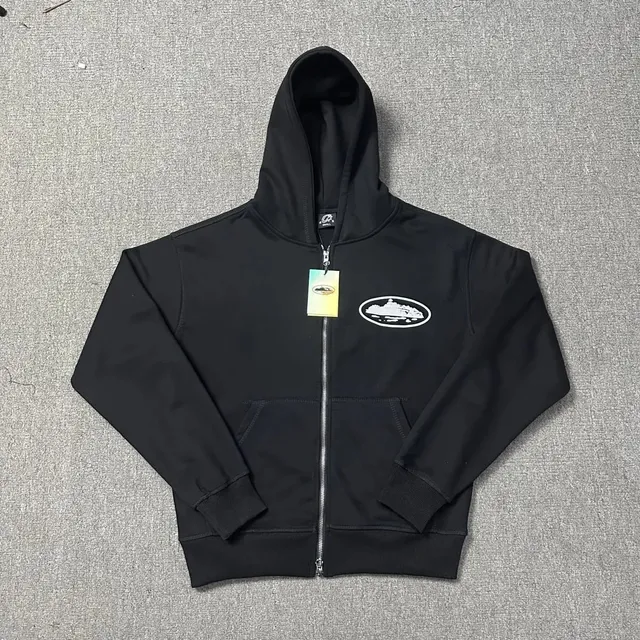 Broken Planet Zip-Up Hoodie Yacht Logo