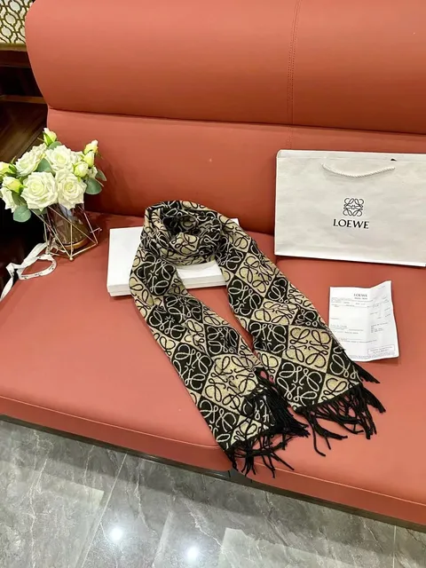 Loewe Logo Scarf Anagram Print
