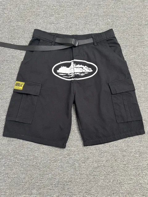 Corteiz Cargo Shorts Island Logo