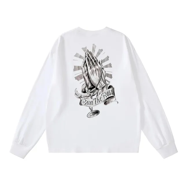Corteiz Long Sleeve Tee Praying Hands