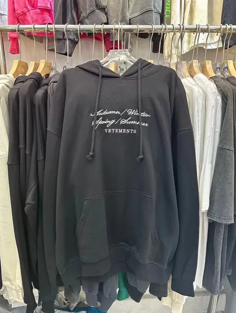 Vetements Hoodie Season Script