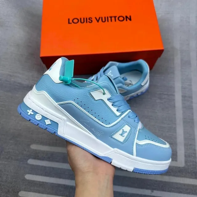 Louis Vuitton LV Trainer Pastel Blue