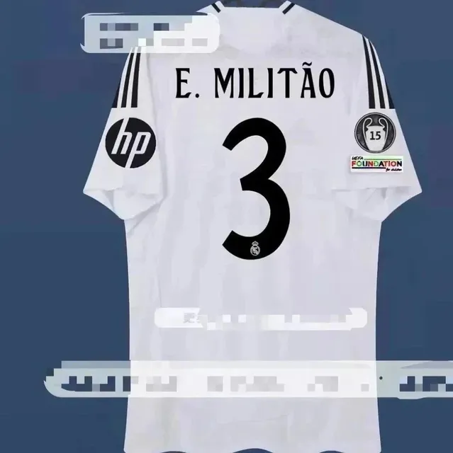 Adidas Real Madrid Home Jersey E. Militão #3