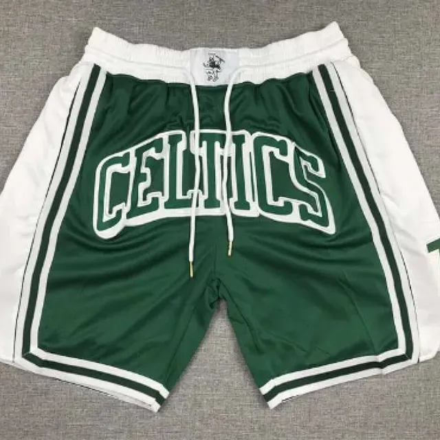 NBA Celtics Mesh Shorts Team Arch Logo