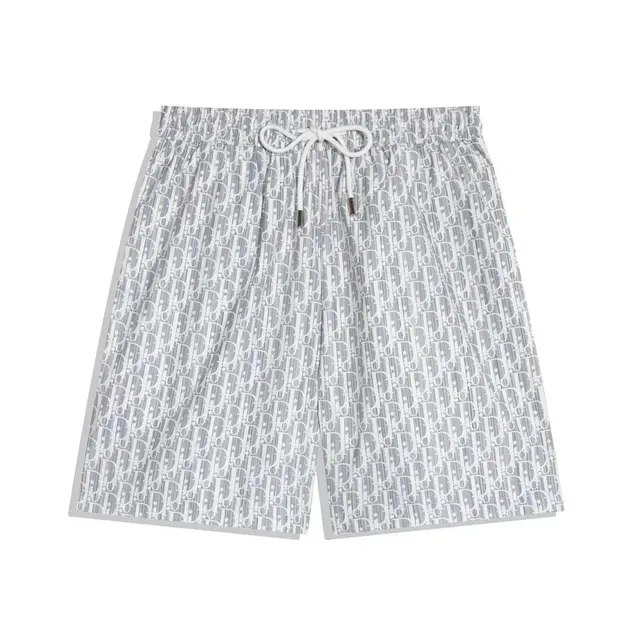 Dior Oblique Print Shorts Monogram Pattern