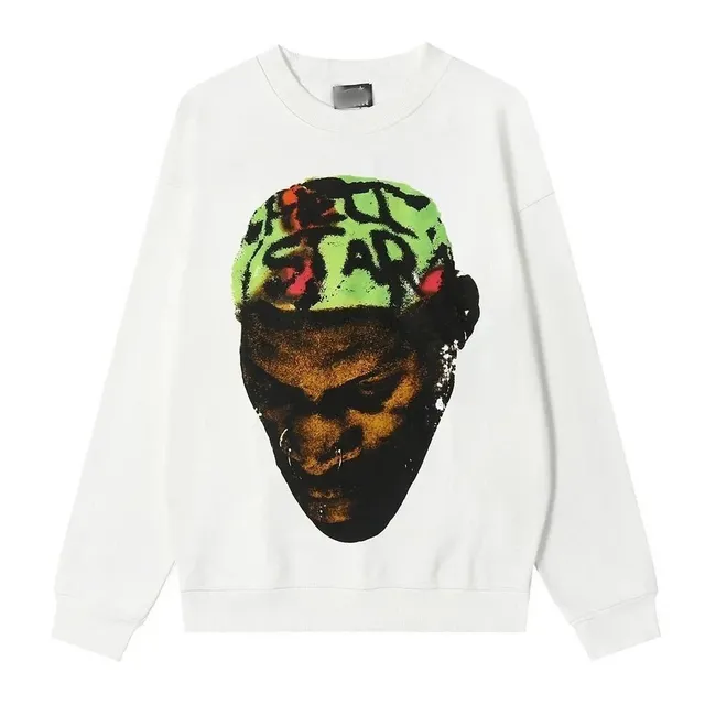 Hellstar Crewneck Sweatshirt Face Print