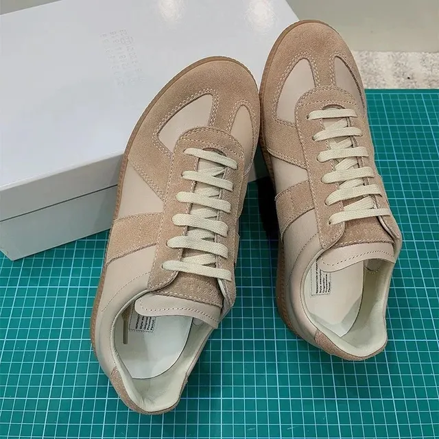 Maison Margiela Future Sneaker Beige Suede