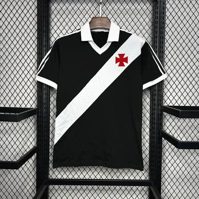 Vasco da Gama Home Jersey Classic Diagonal Stripe