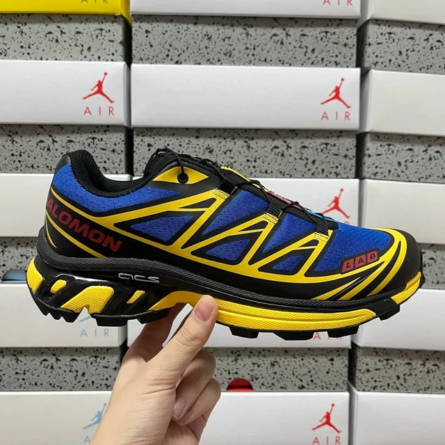 Salomon XT-6 Blue Yellow Black