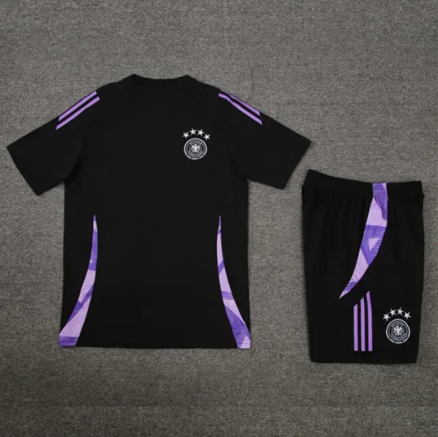 Adidas Germany Training Set Black Purple