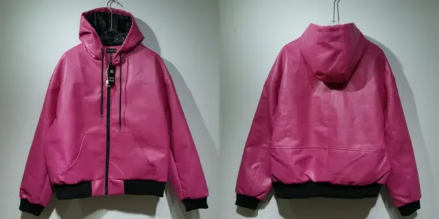 Balenciaga Speed Trainer Jacket Fuchsia with Black Trim