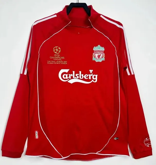 Adidas × Liverpool Champions League Final 2007 Training Top Carlsberg Sponsorship