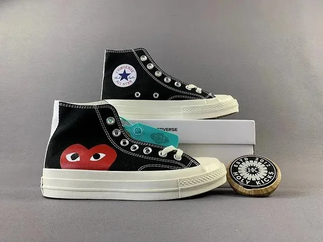 Converse × Comme des Garçons Chuck Taylor All Star High CDG Heart