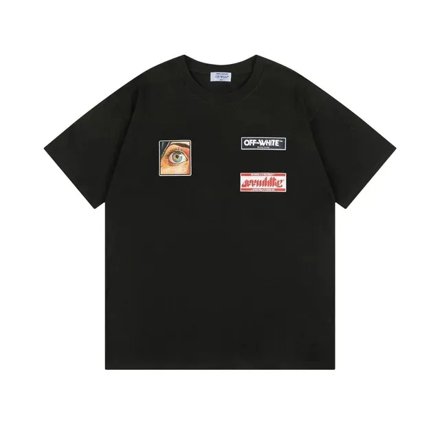 Off-White Graphic Tee Eye Patch Logo