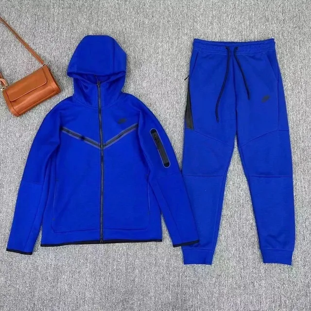 Nike Tech Fleece Set Royal Blue