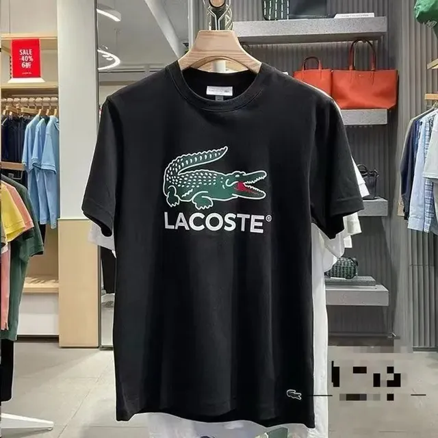 Lacoste Graphic T-Shirt Crocodile Logo