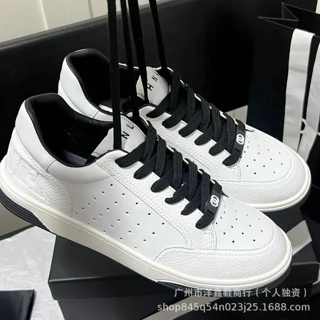 Chanel Sneaker Perforated Leather