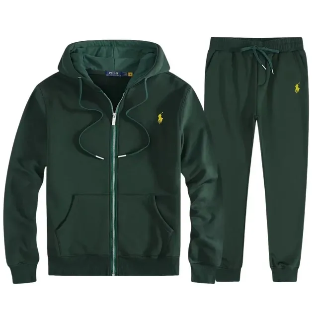 Polo Ralph Lauren Hoodie and Jogger Set Forest Green