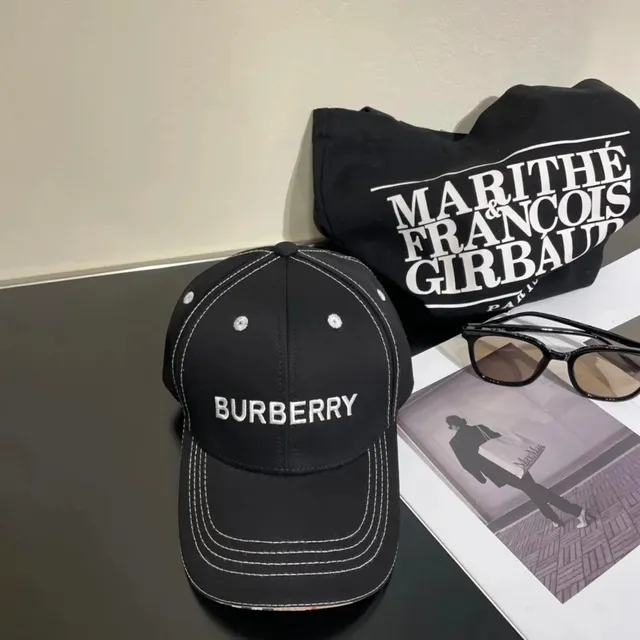 Burberry Baseball Cap Embroidered Logo