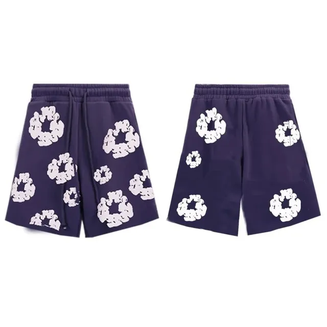Denim Tears Scrunchie Shorts Cloud Print