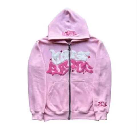 Corteiz Graffiti Logo Zip-Up Hoodie
