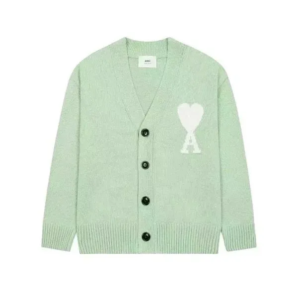 Amiri Cardigan Heart Logo