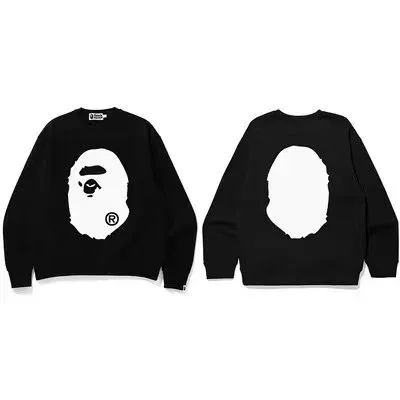 BAPE Crewneck Sweatshirt Ape Head Logo