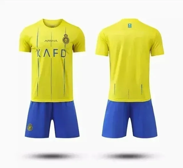 Football Kit Yellow and Blue