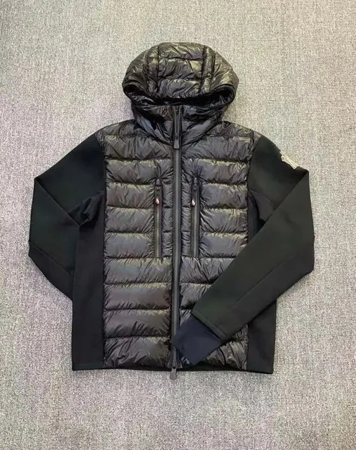 Moncler Quilted Hooded Jacket Two-Tone
