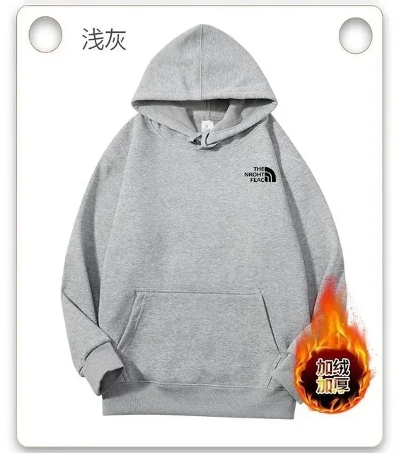 The North Face Hoodie Light Grey