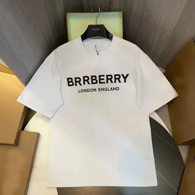 Burberry Logo Tee BRRBERRY London England Print