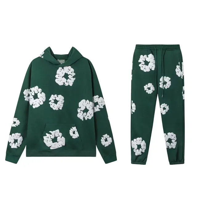 Gallery Dept. Floral Print Hoodie and Joggers Set Cloud Floral