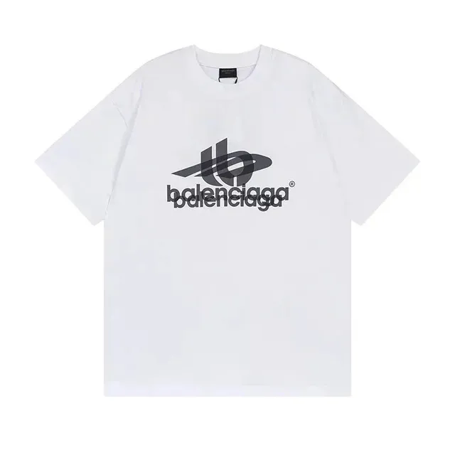 Balenciaga Logo T-Shirt Double Logo