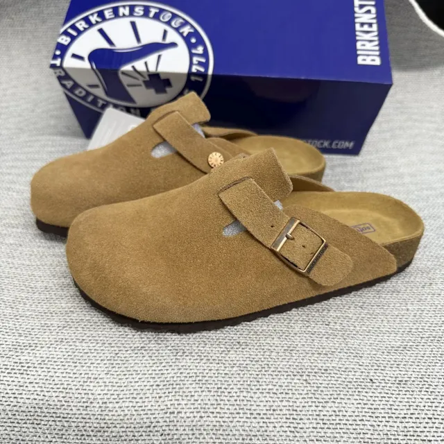 Birkenstock Boston Clog Suede
