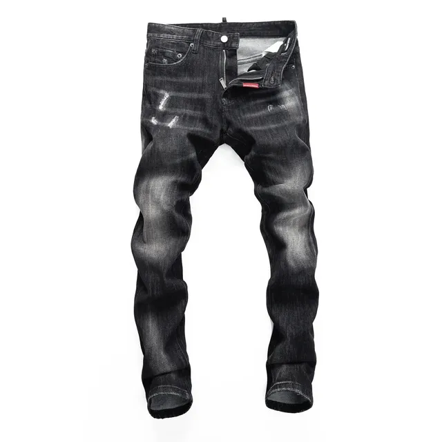 Dsquared2 Skinny Jeans Distressed Black